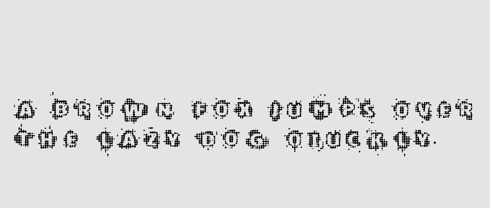 VTKS CHIP SET English Font | Regular Type - Free Download
