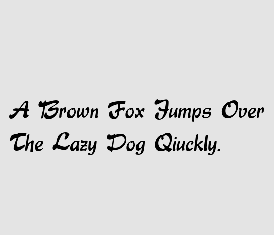 Express English Font | Regular Type - Free Download