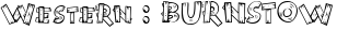 BURNSTOW English Font
